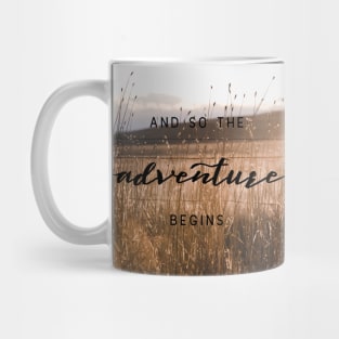 And So The Adventure Begins XII Mug